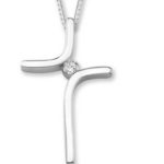 18k White Gold Stylish Pendant