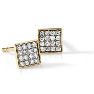 Mini Square Earrings
