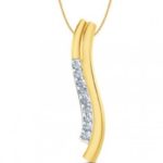 Divine Swirl Diamond Pendant