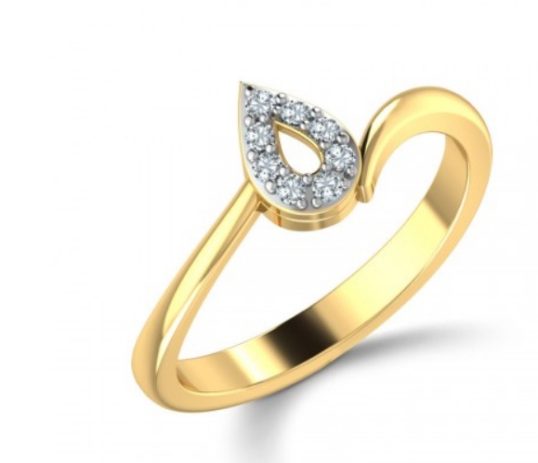 PEAR SHAPE RING