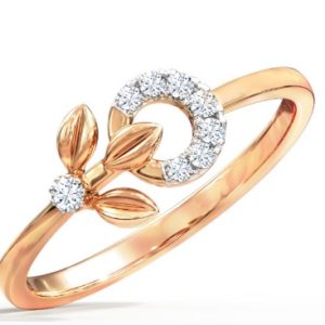 Diamonds On Rose Gold