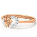 Diamonds On Rose Gold