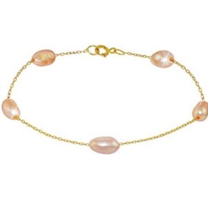 Rose Pearl Bracelet