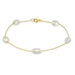 White Pearl Bracelet