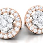 Circle Diamonds Earring