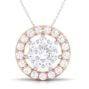 Circle Diamond Pendant