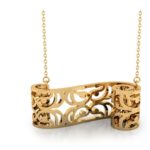 Curve Gold Pendant