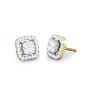 Square Dia Earrings