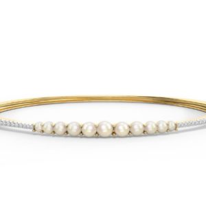Pearl Dia Bracelet