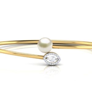 Pearl & Dia Bracelet