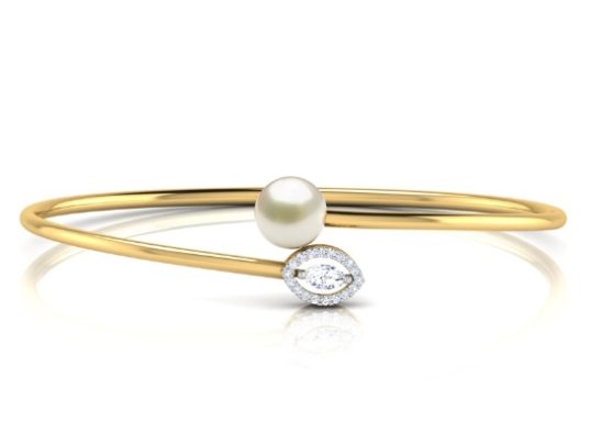Pearl & Dia Bracelet