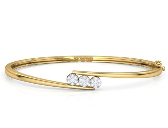 Pressure Set Dia Bracelet