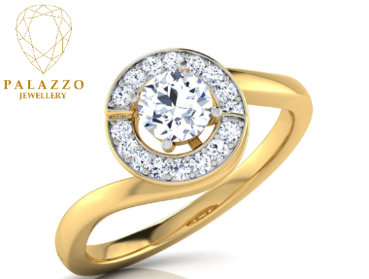 Round Halo Ring