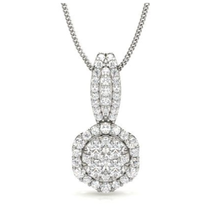Halo Diamond Pendant