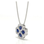 Vernazza Blue Sapphire Diamond