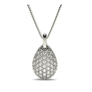 Pear Shape Diamond Pendant