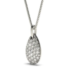 Pear Shape Diamond Pendant