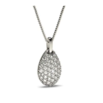 Pear Shape Diamond Pendant