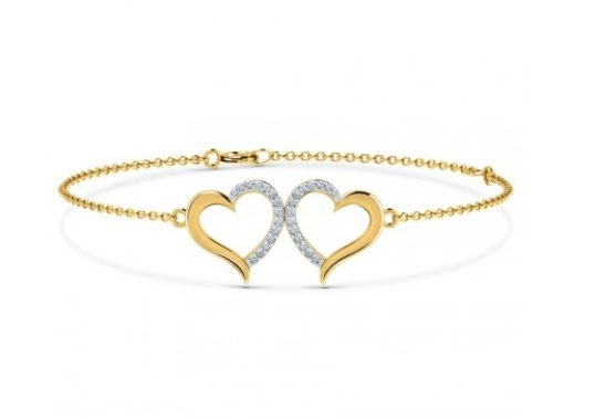 2 Heart Bracelet