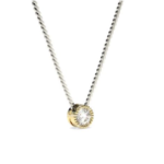 Amalfi Italian Gold Diamond Pendant