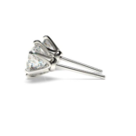 Ancona White Gold Stud Diamond Earring