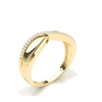 Bari Yellow Gold Promise Ring