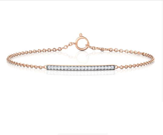 Bari Rose Gold Diamond Bracelet