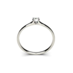 Bolzano White Gold Promise Ring