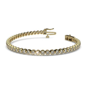 Florence Bazel Yellow Gold Diamond Bracelet