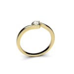Mantua Yellow Gold Promise Ring