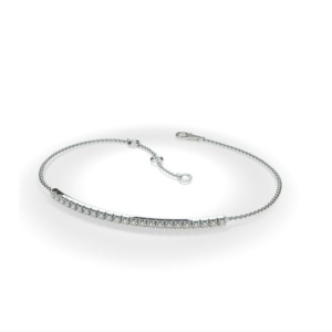 Naples White Gold Diamond Bracelet