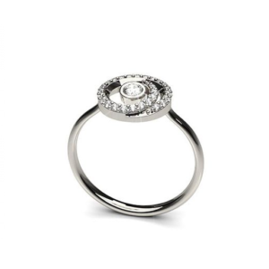 Treviso White Gold Diamond Ring