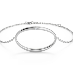 Turin White Gold with Diamond Bracelet