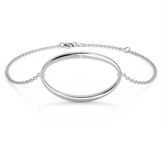 Turin White Gold with Diamond Bracelet