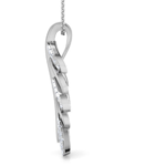 Anne leaf White Gold Gold 18k Diamond Pendant