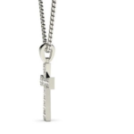 Cross White Gold 18k Diamond Pendant