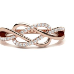 Diana Rose Gold 18k Diamond Ring
