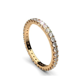 Eternity Rose Gold Diamond Ring