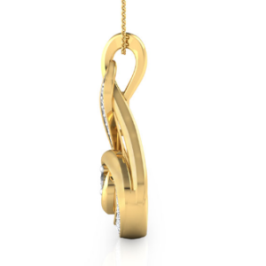 Fiona Yellow Gold 18k Diamond Pendant