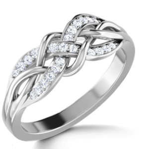 Glory White Gold 18k Diamond Ring