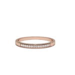 Half Eternity Rose Gold Diamond Ring