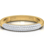 Infinity Cluster 18k Yellow Gold Diamond Ring