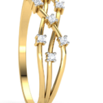 Rising Star 18K Yellow Gold Diamond Ring