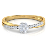 Sofie 18k Yellow Gold Diamond Ring