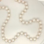 SE181406-1 Yellow Gold Fresh Water Pearl Necklace