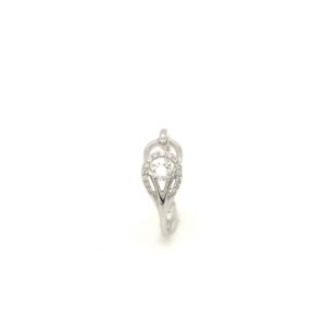 357083 White Gold 18K Diamond Ring