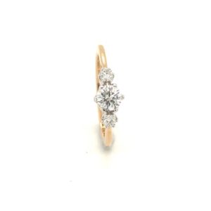 RBKT40713 Engagement Ring Yellow Gold 18K Diamond Ring