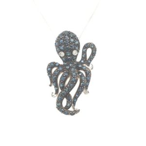 PSD17492 Blue Sapphire Pendant