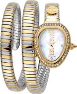 Just Cavalli Just Glam EVO 3 Stainless Steel Bracelet Watch-JC1L120M0055E