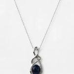 PJ954-PPTST-A Silver Pendant with chain 925sil